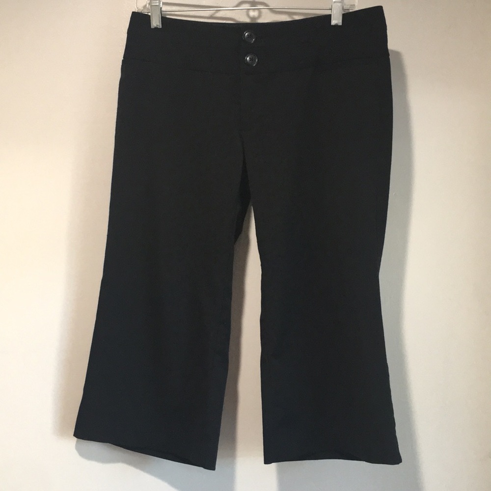maurices®️ Sz5/6 Black Dress Capris - Picture 1 of 10